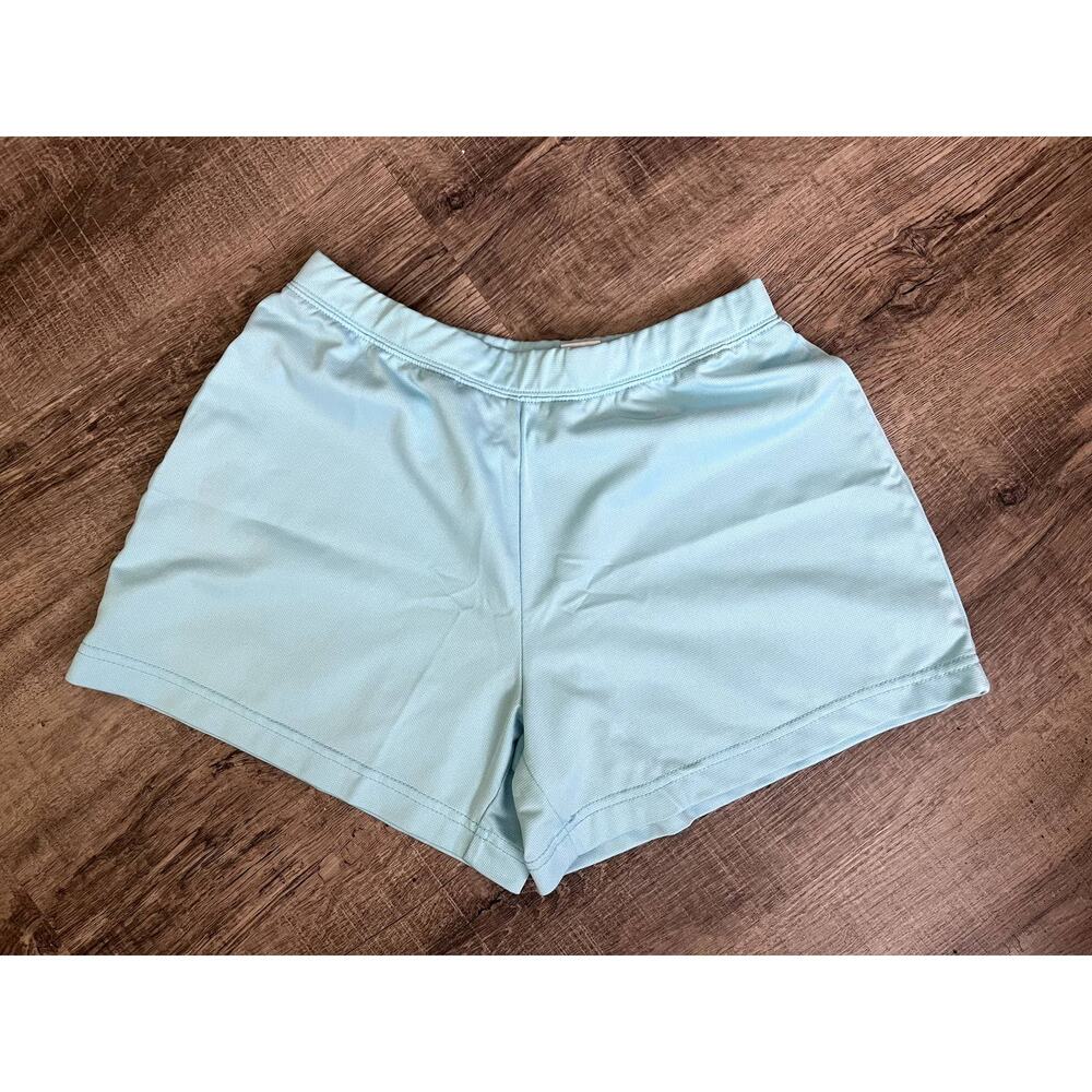 Women’s Light Blue Athletic Shorts - Brand Unspecified